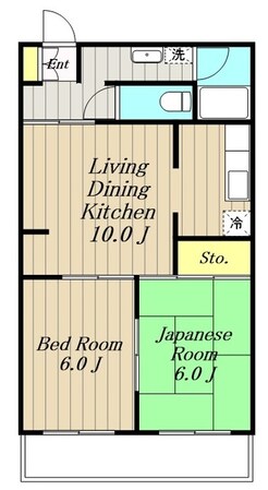 DIA参番館の物件間取画像